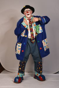 attends the International Clown Festival at the Jeneses Arts Centre on April 8, 2017 in Bognor Regis, United Kingdom.